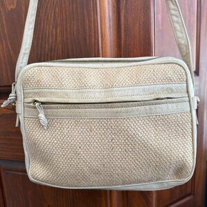 Bottega Veneta woven canvas crossbody bag